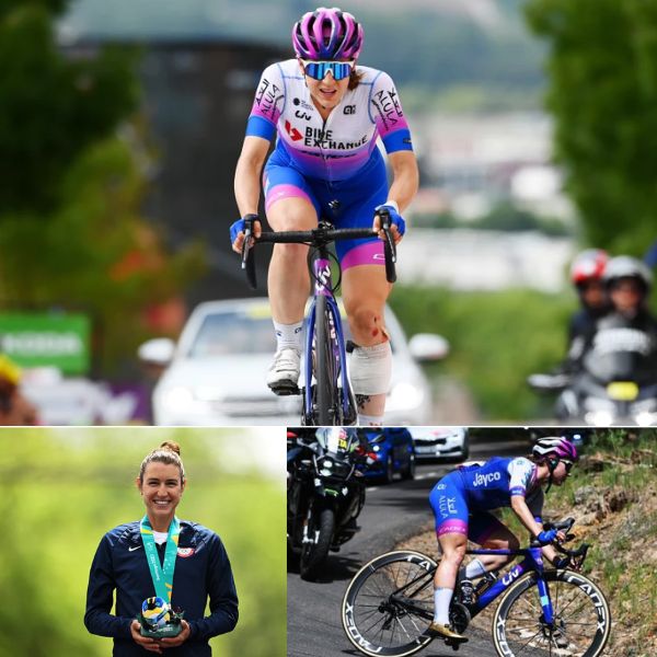 Cover Image for Eight years ago she didn’t know how to clip into a bike — now she’s an Olympic cyclist