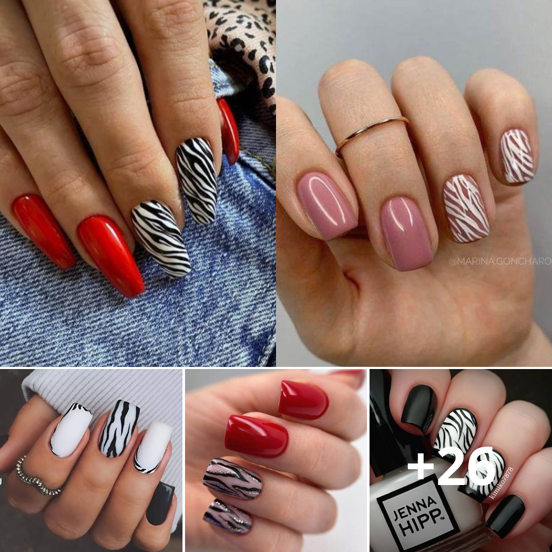 Cover Image for Hottest Zebra Print Nail Designs Right Now