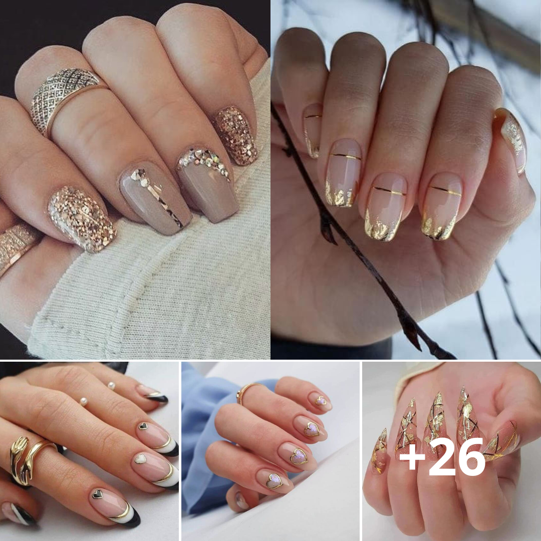 Cover Image for Luxurious Gold Nail Ideas To Match Your Style