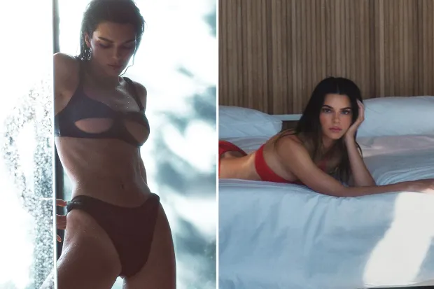 Cover Image for LOOKING HER BREAST Kendall Jenner flashes her bare butt and major underboob in tiny cut-out bikini for steamy pics after ‘secret boob job’