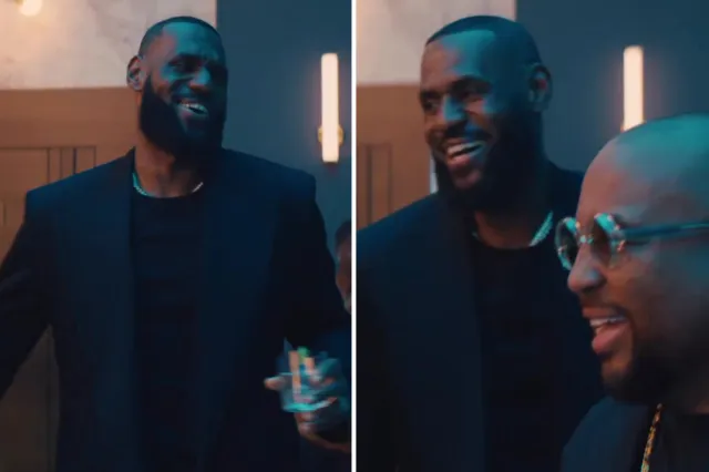 Cover Image for LEBRON THE MIC LeBron James teases new career venture in Beats By Dre commercial as he teams up with rapper Lil Wayne