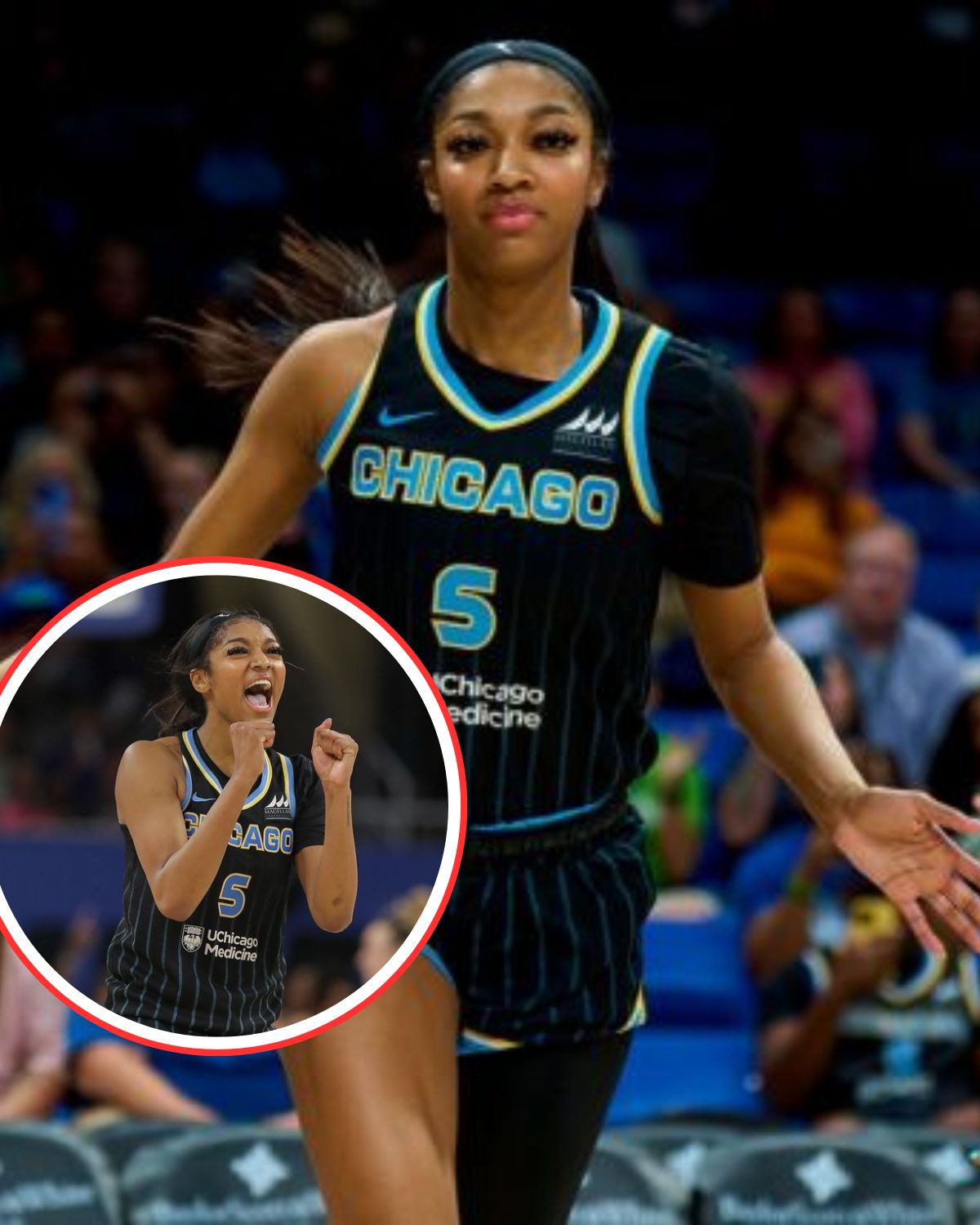 Cover Image for Angel Reese extends WNBA double-double record to 11 straight games; can she catch Caitlin Clark in ROY race?