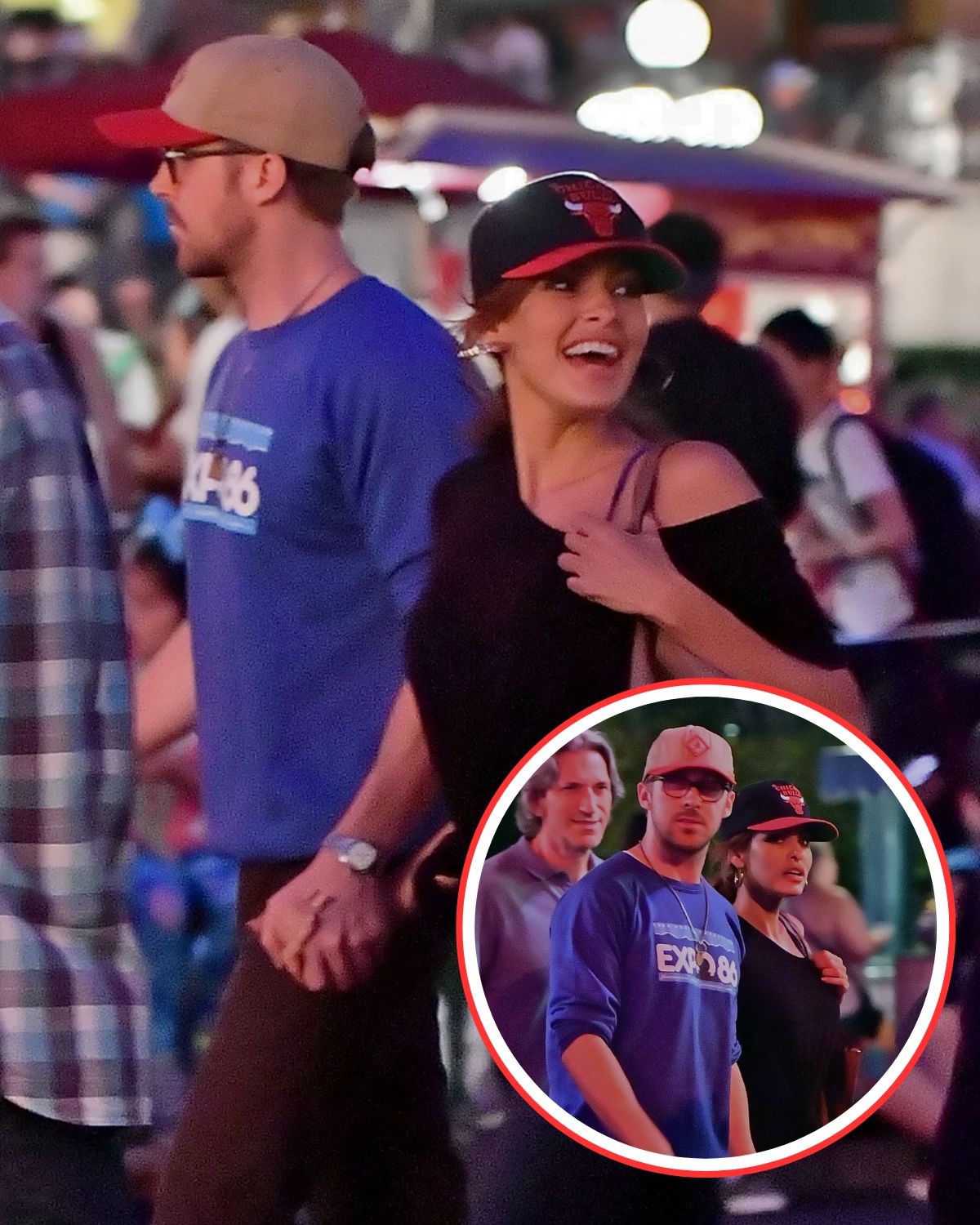 Cover Image for Ryan Gosling and Eva Mendes Show Rare PDA During Adorable Disneyland Date: Pics!