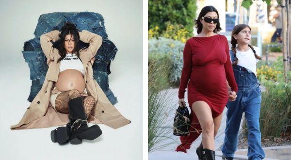 Cover Image for When Pregnant Kourtney Kardashian Was a Trend Setter With Most ‘Interesting’ Maternity Styles