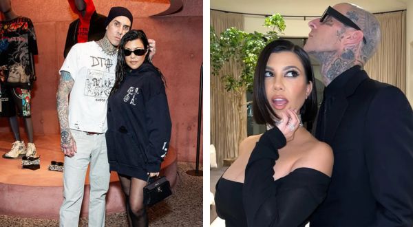 Cover Image for Travis Barker Reveals How He and Kourtney Kardashian Went from ‘Workout Buddies’ to Loved-Up Parents (Exclusive)