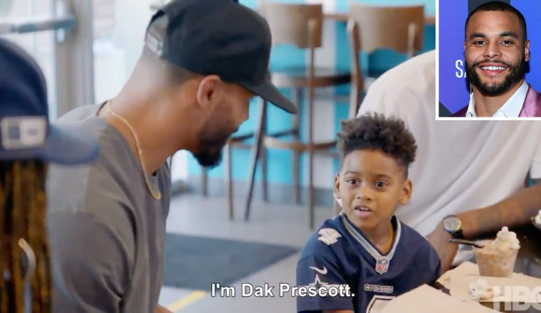 Cover Image for Trevon Diggs’ son hilariously confuses Dak Prescott for Patrick Mahomes