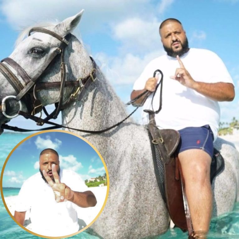 Cover Image for Bored with Royce Rolls, DJ Khaled bought horses to roam around Miami Beach as a luxury hobby