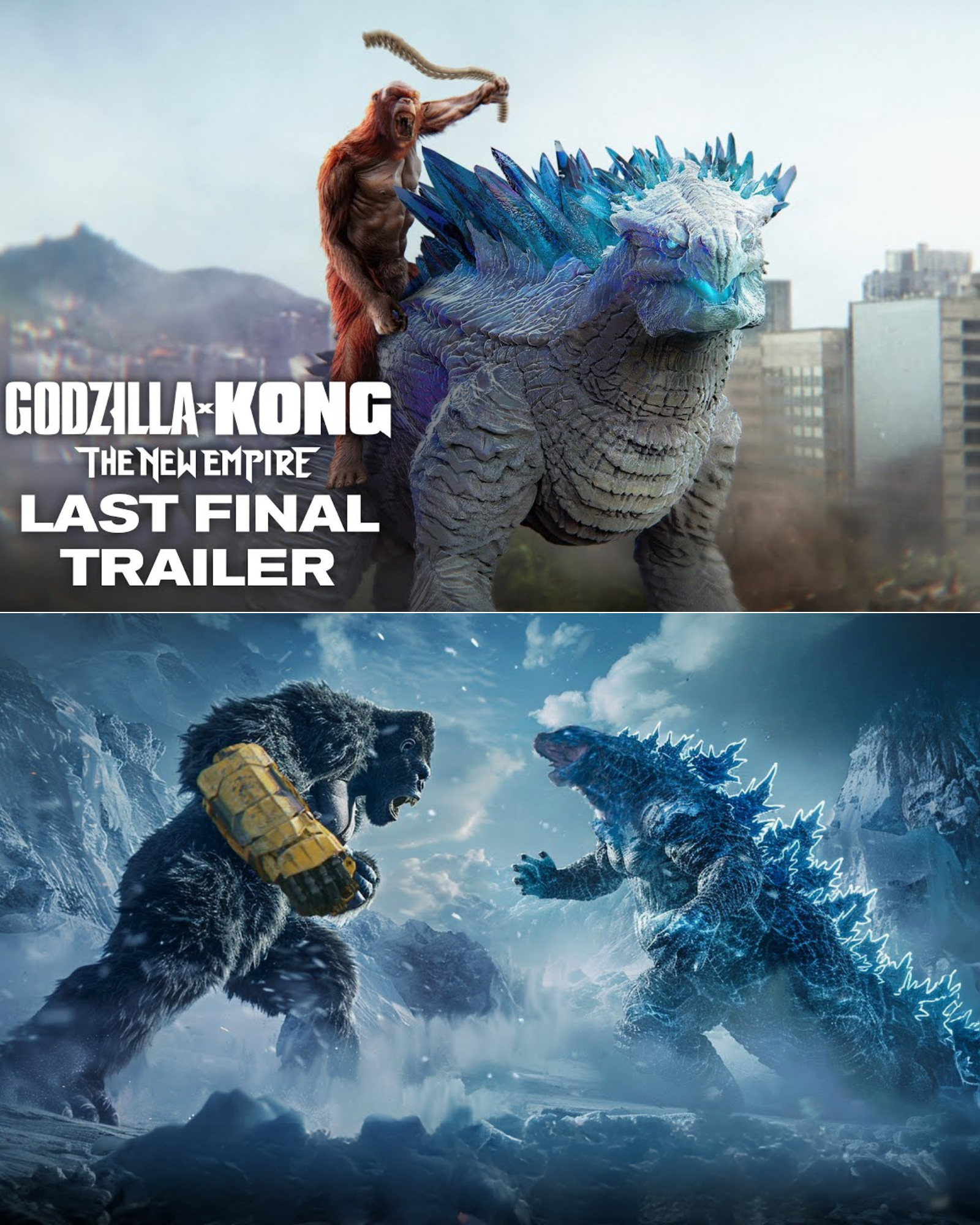 Cover Image for Godzilla x Kong : The New Empire | Last Final Trailer (HD)