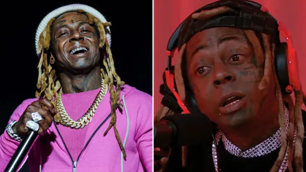 Cover Image for ‘HE’S NOT WELL’ Lil Wayne sparks concern with ‘swollen’ face during worrying interview with Tyga as fans ask ‘is he okay?’