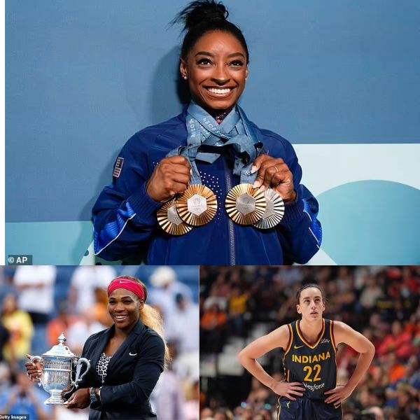 Cover Image for Fans slam ESPN for comparing Caitlin Clark to Serena Williams and Simone Biles after WNBA playoff exit