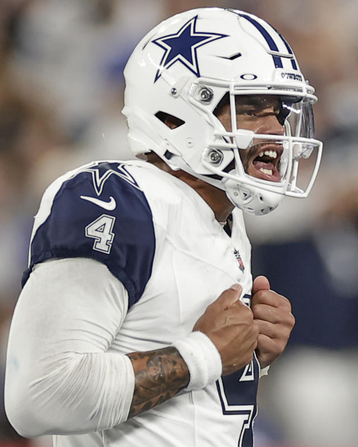 Cover Image for Why Dak Prescott believes Cowboys just got a ‘1000% must-win’ … even though he always beats the Giants