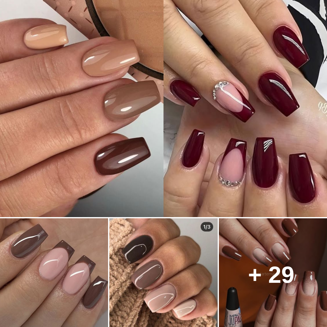 Cover Image for Top 29 Best Short Brown Nails That Ladies Need To Have