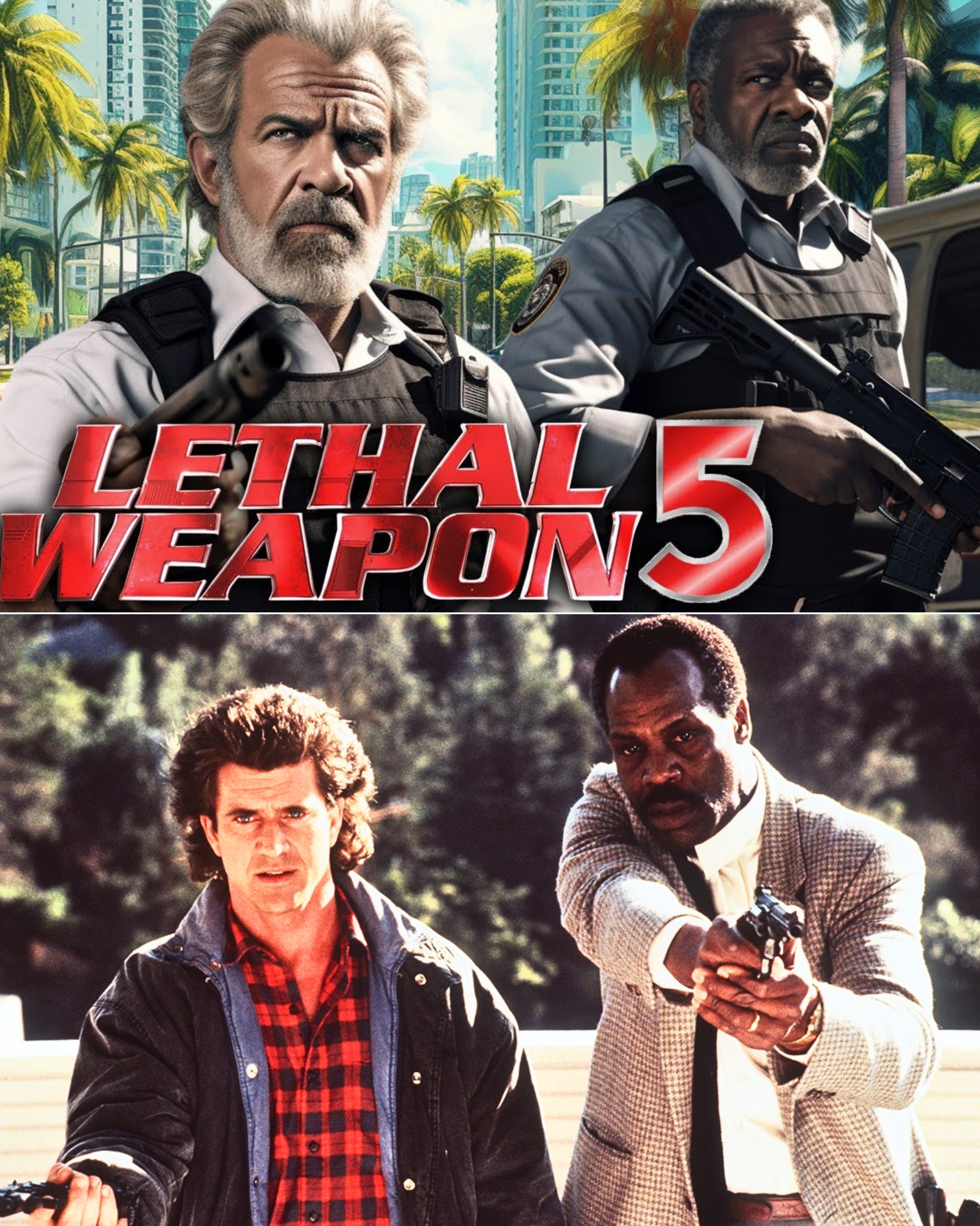 Cover Image for LETHAL WEAPON 5 Teaser (2025) With Mel Gibson & Danny Glover