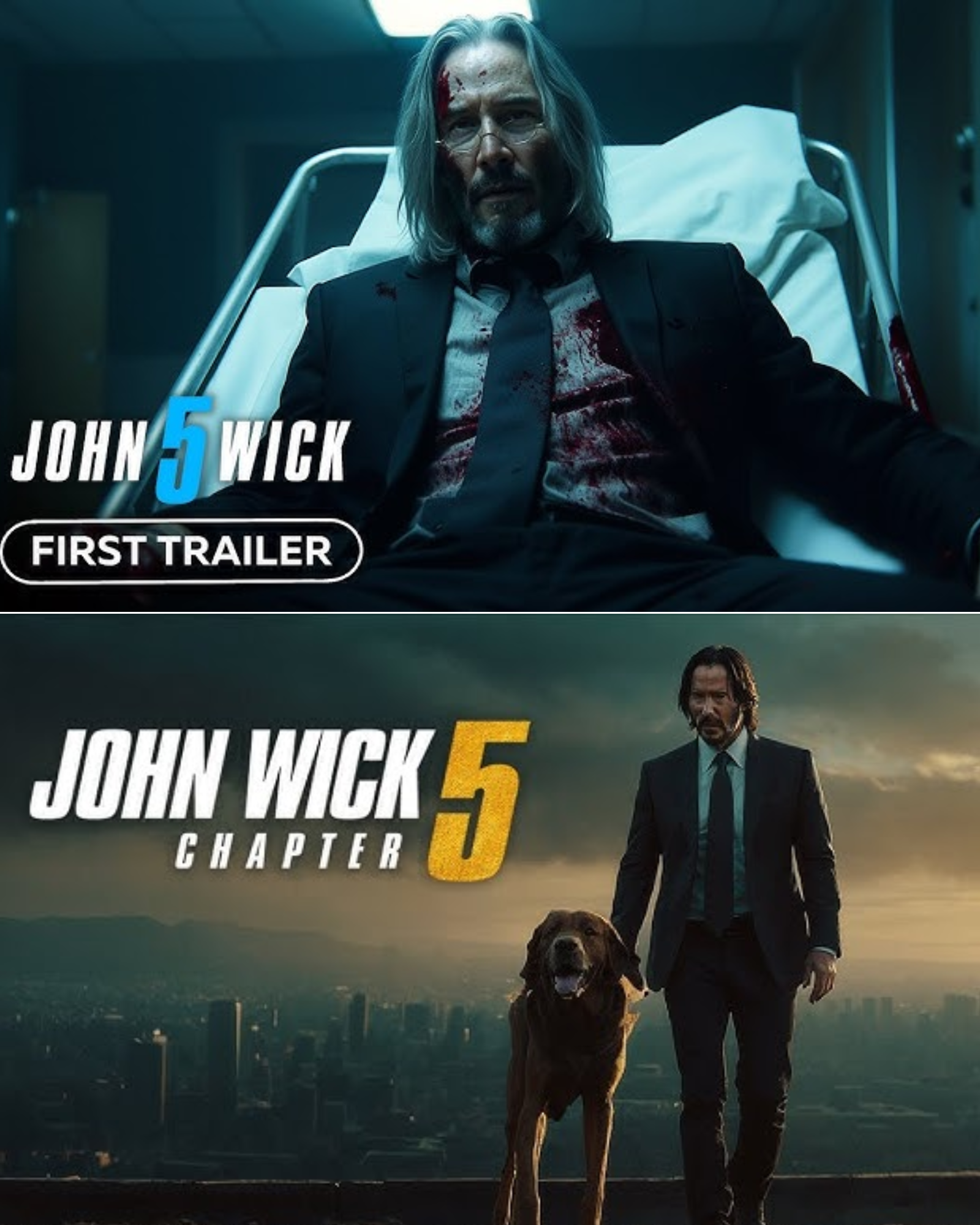 Cover Image for John Wick: Chapter 5 (2025 Movie) First Trailer – Keanu Reeves