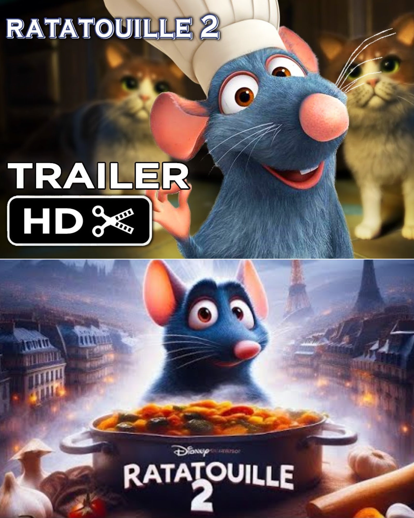 Cover Image for Ratatouille 2 (2025) | Disney | Teaser Trailer Concept