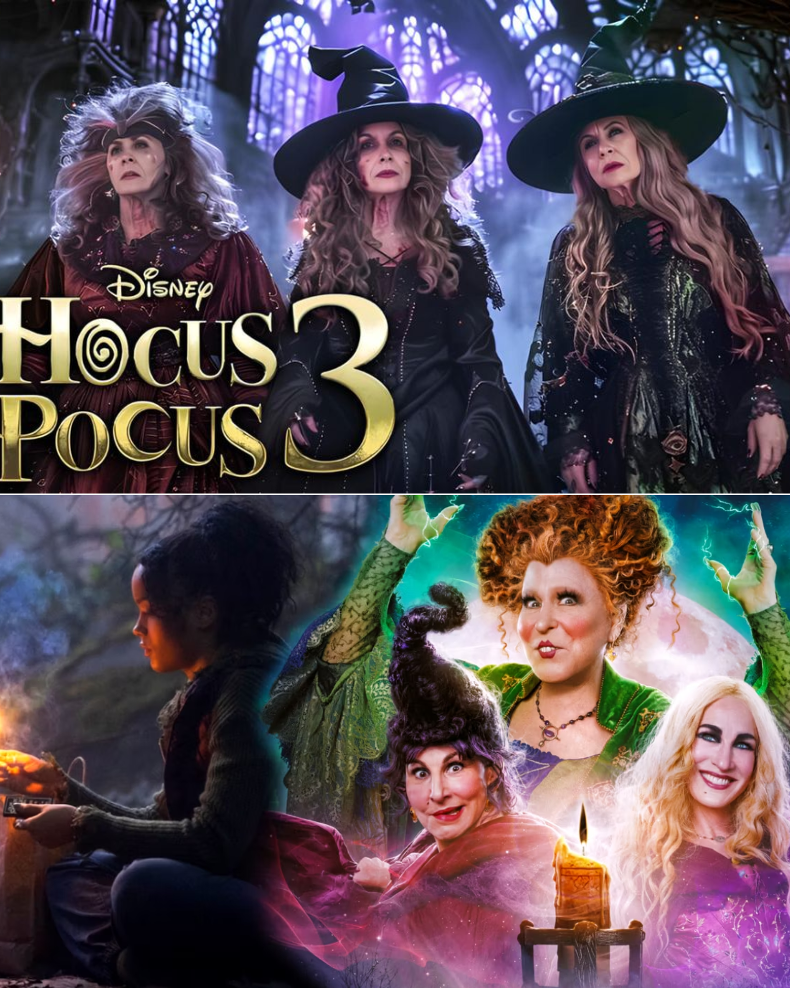 Cover Image for HOCUS POCUS 3 Teaser (2024) With Sarah Jessica Parker & Hannah Waddingham