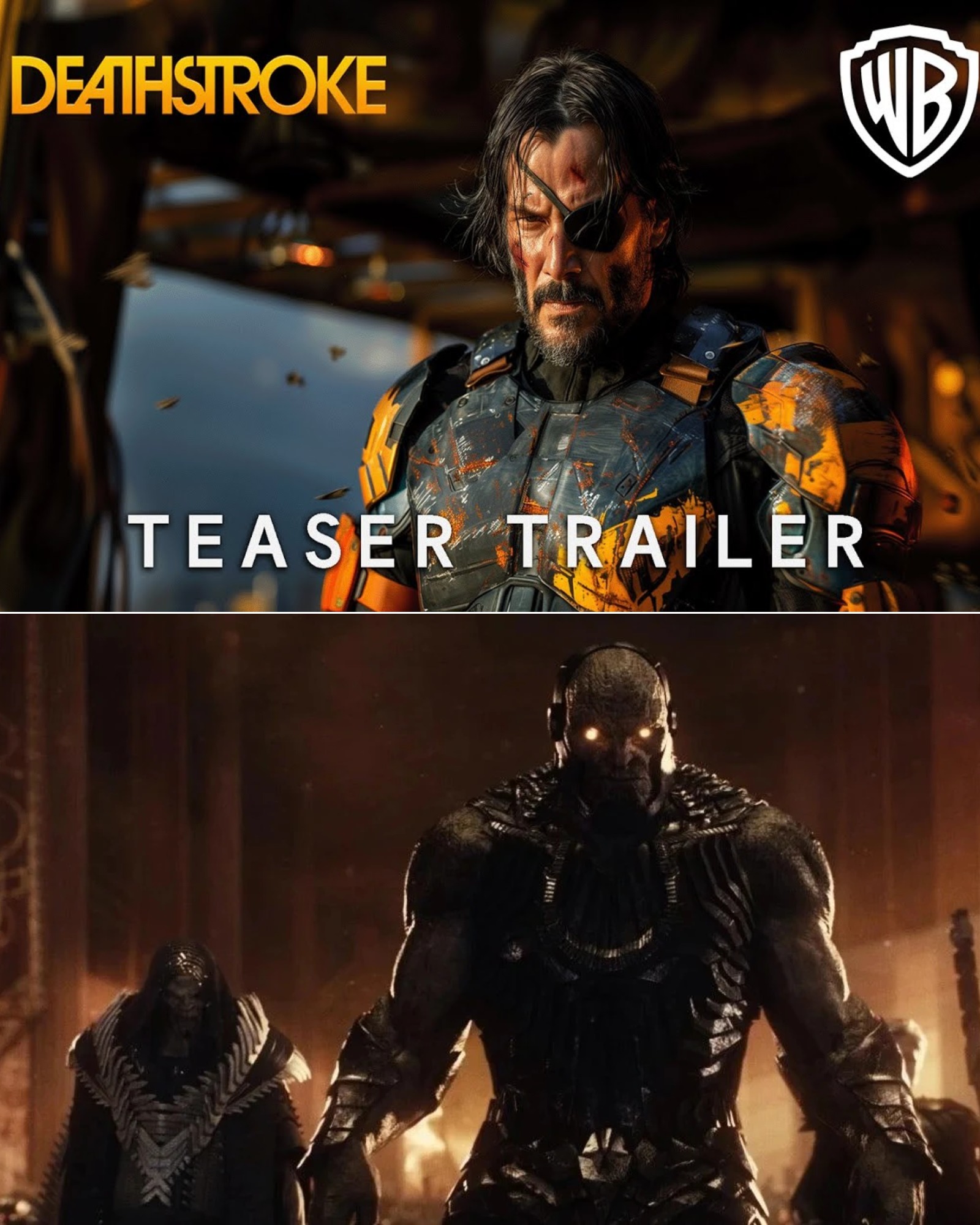 Cover Image for Deathstroke Movie (2025) | Teaser Trailer | Keanu Reeves & Warner Bros.